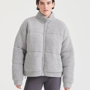 NWT NAADAM Merino Cashmere Puffer Jacket